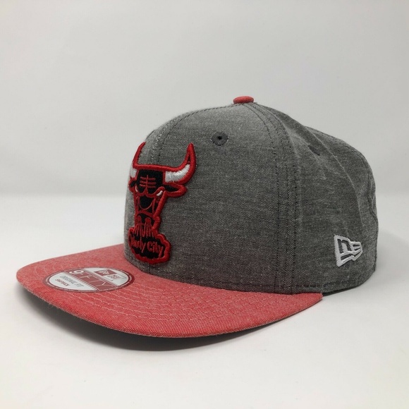 Chicago Bulls New Era 9FIFTY Snapback Hat NBA - Picture 3 of 7